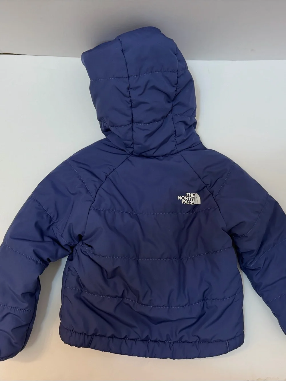 The North Face Baby Reversible Perrito Hooded Jacket size 6-12 months-blue